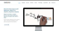 Desktop Screenshot of magicomm.co.uk