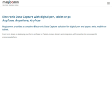 Tablet Screenshot of magicomm.co.uk